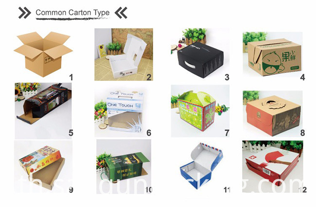กล่องกระดาษลูกฟูก corrugated boxes